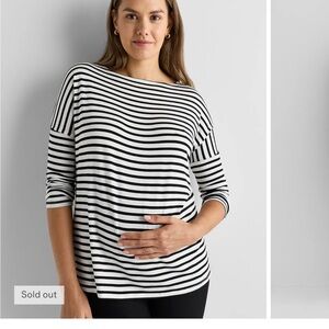 Quince Maternity Long Sleeve Tee (pack of 2)